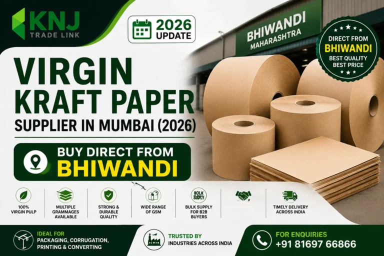 Virgin Kraft Paper Supplier in Mumbai