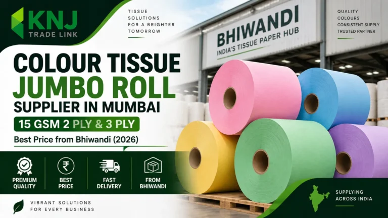 Colour Tissue Jumbo Roll Supplier in Mumbai