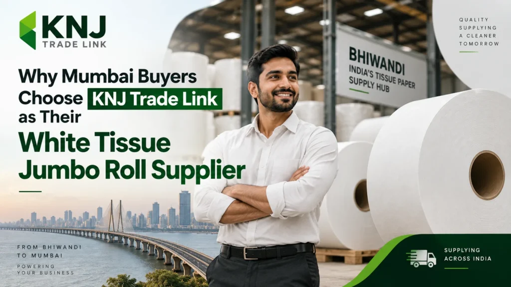 White Tissue Jumbo Roll Supplier in Mumbai