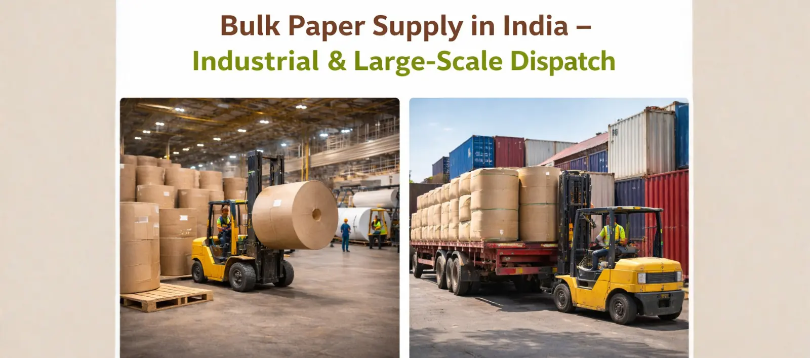 Bulk Paper Supply